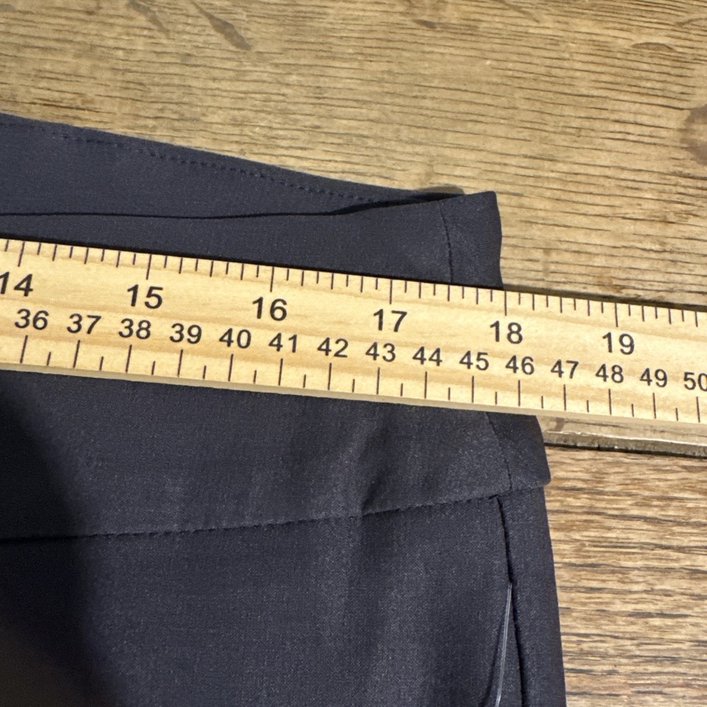 Tribal Flatten It Dress Pants Women 16 Black Pull-On Stretch Straight Leg 8520T - Picture 5 of 14
